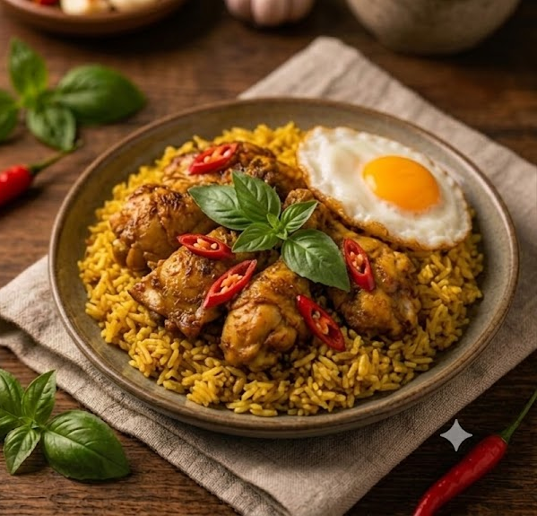 ข้าวหมกไก่เนื้อนุ่ม