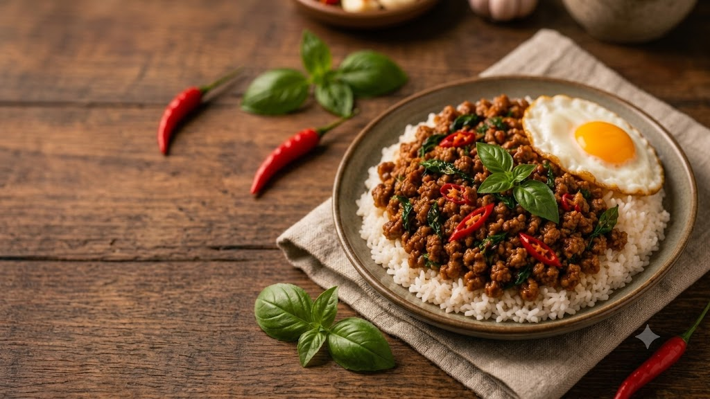 ข้าวกะเพรา Thai Holy Basil Rice Cooking Paste